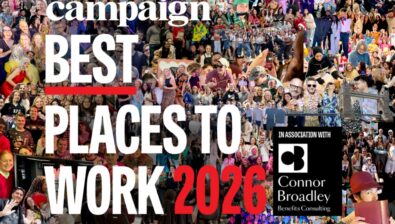 Ozone is named on Campaign’s Best Places to Work 2026