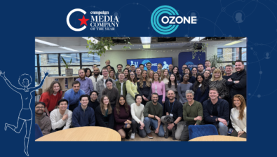 Ozone shortlisted for two Campaign Media Company of the Year Awards